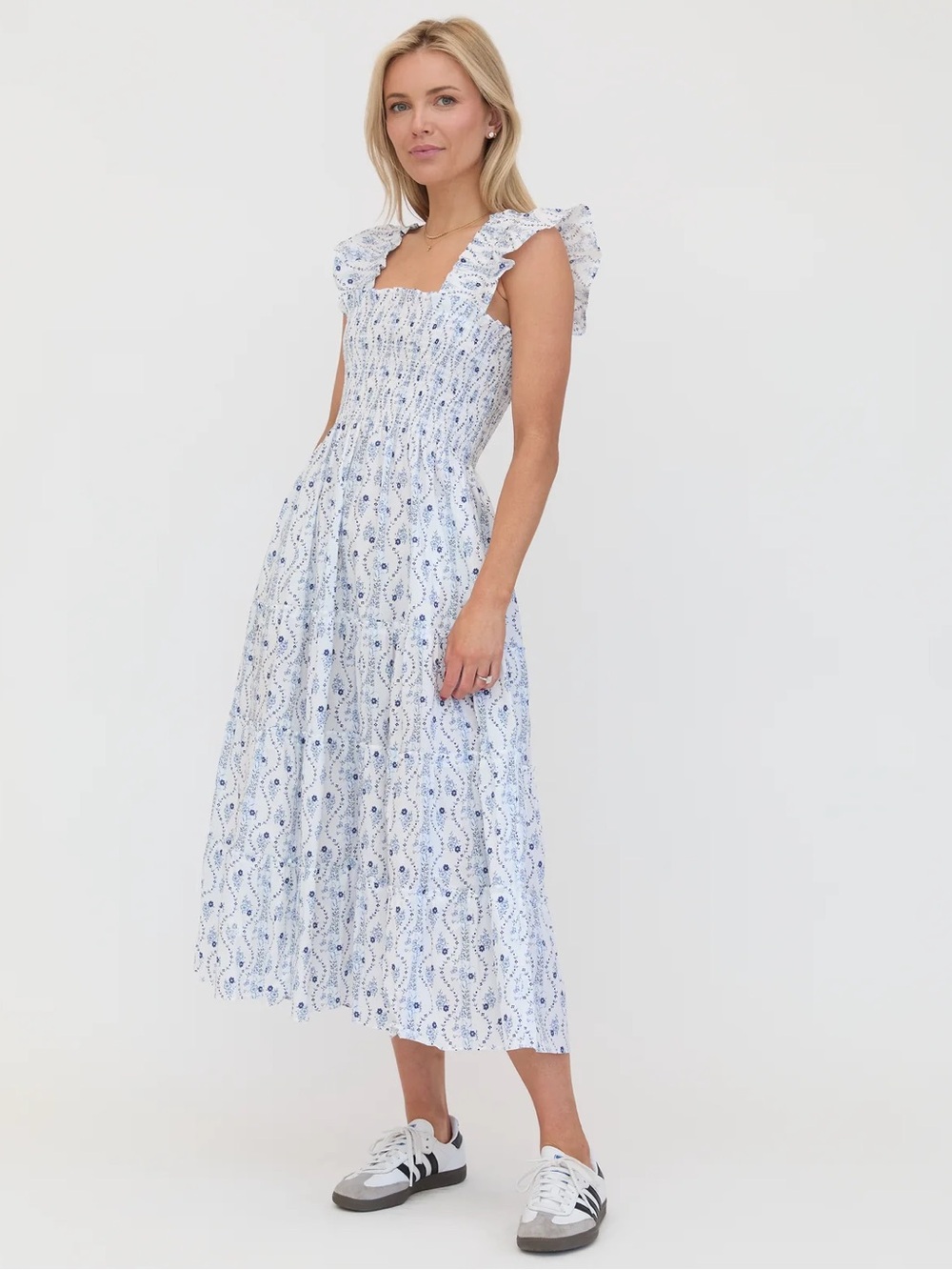 Hill House Blue Vine Ellie Nap Dress XXS (runs generous)